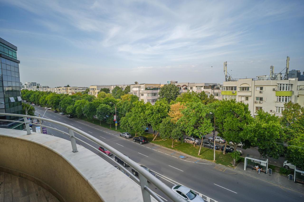 Penthouse With Huge Rooftop & Amazing City View Bucarest Exterior foto